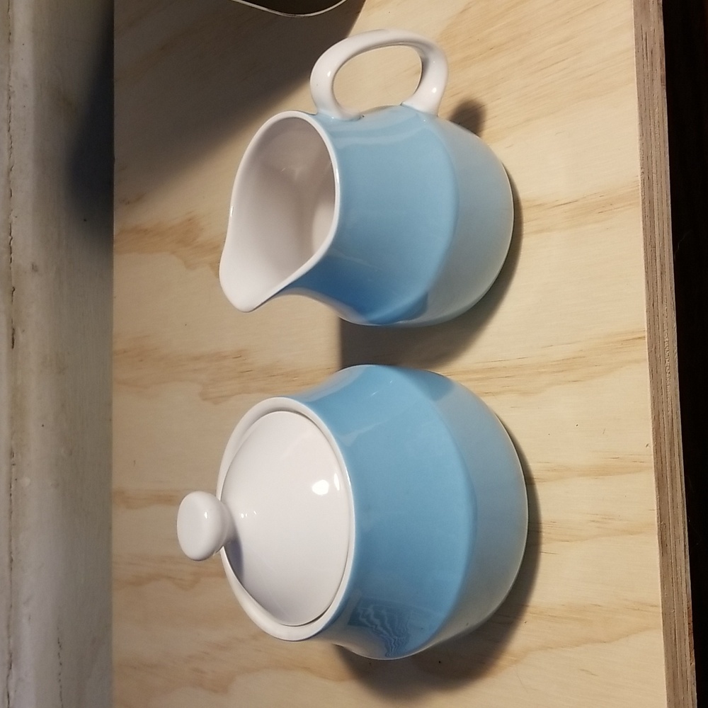 Mikasa Cera-Stone Cream & Sugar Set - Picture 9 of 12